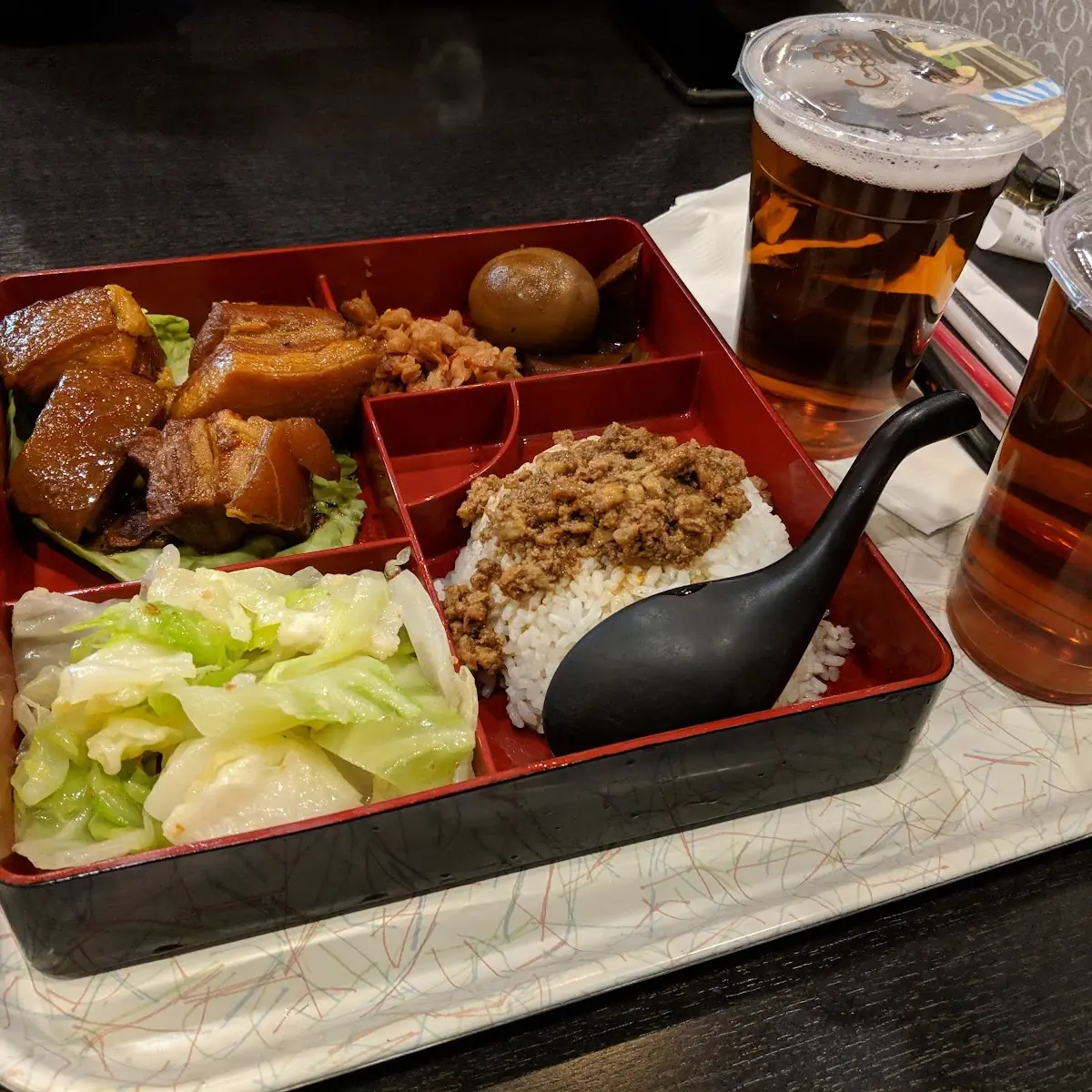 Pork Stew Bento Box