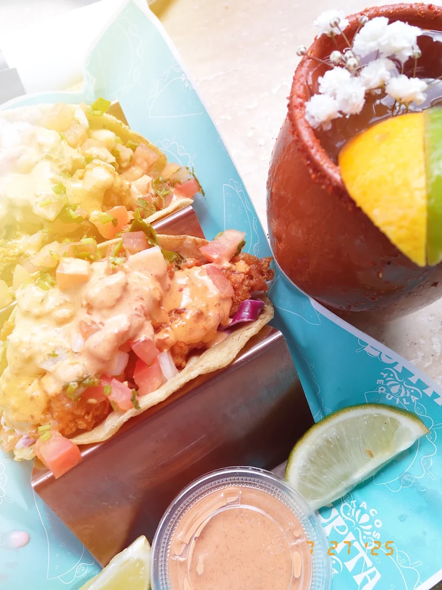 Shrimp Tacos with Mango Salsa