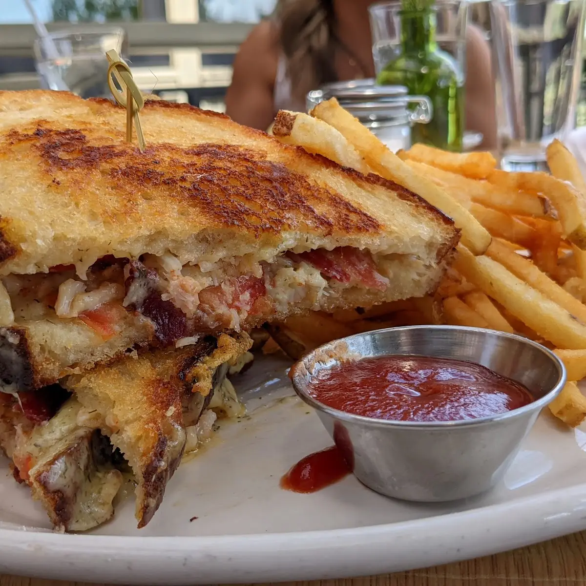 Crab Grilled Cheese