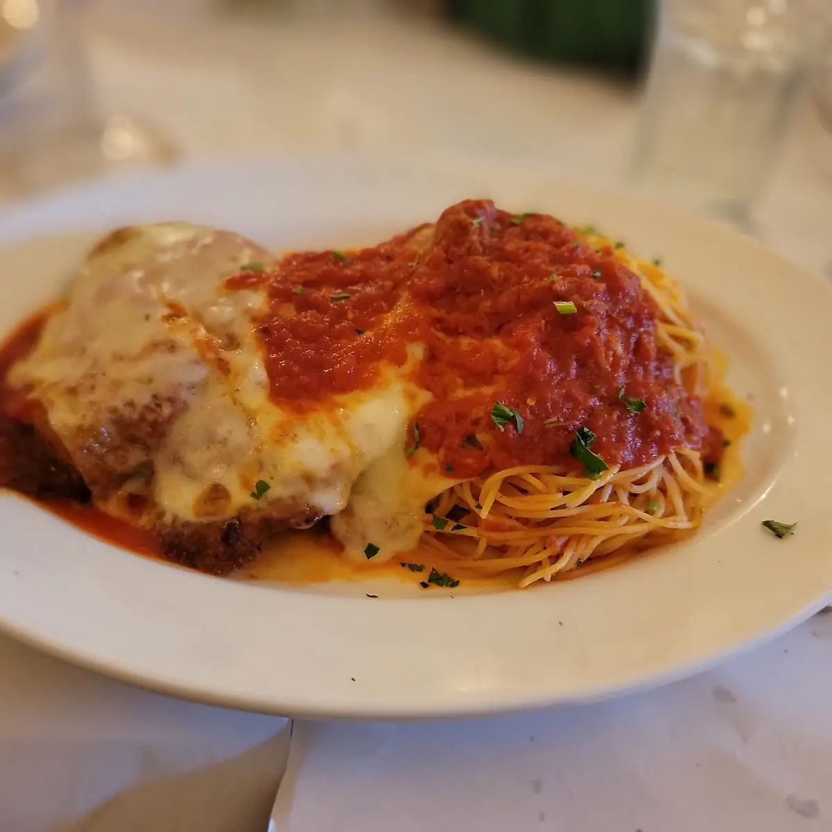 Chicken Parmigiana