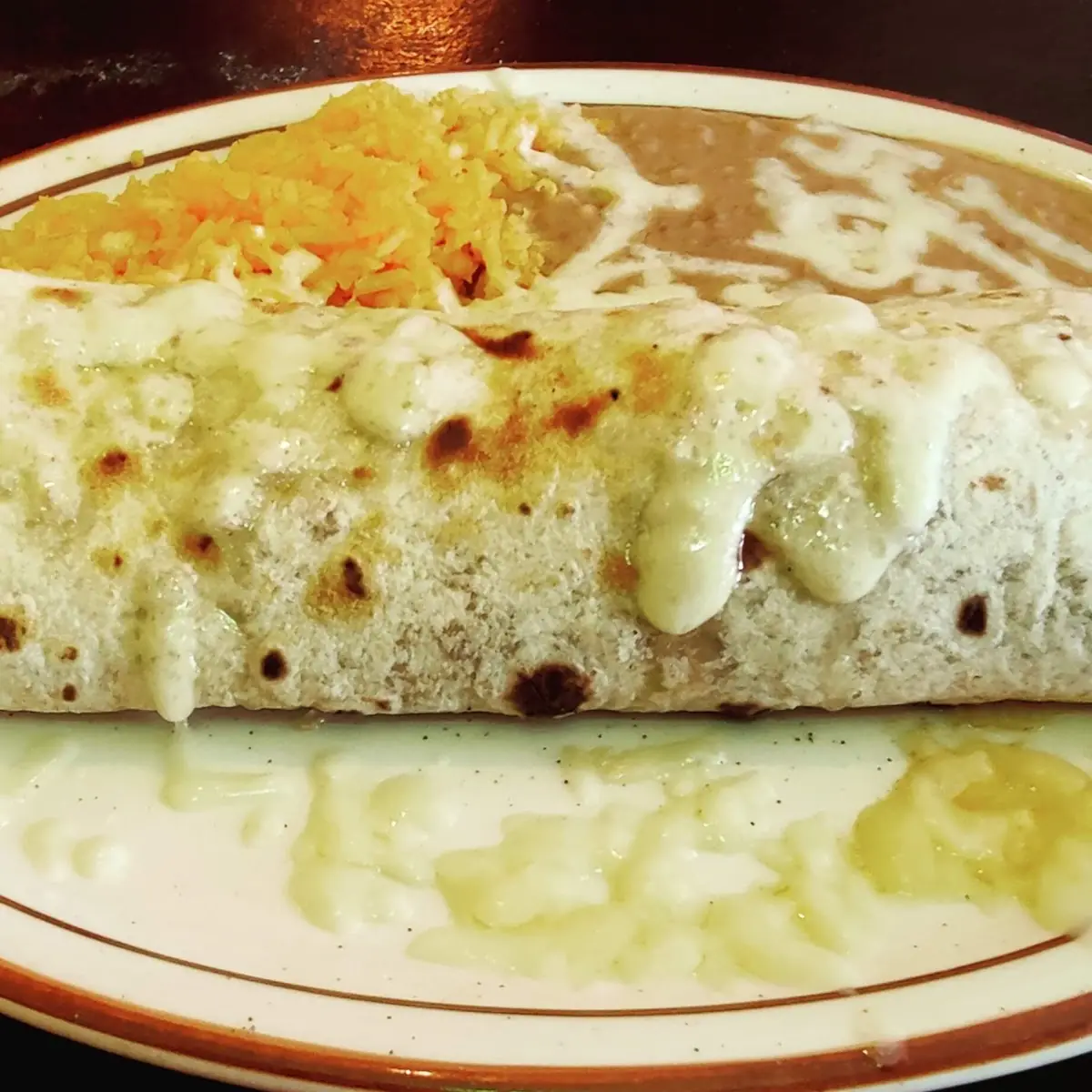 Burrito w Marinated Pork