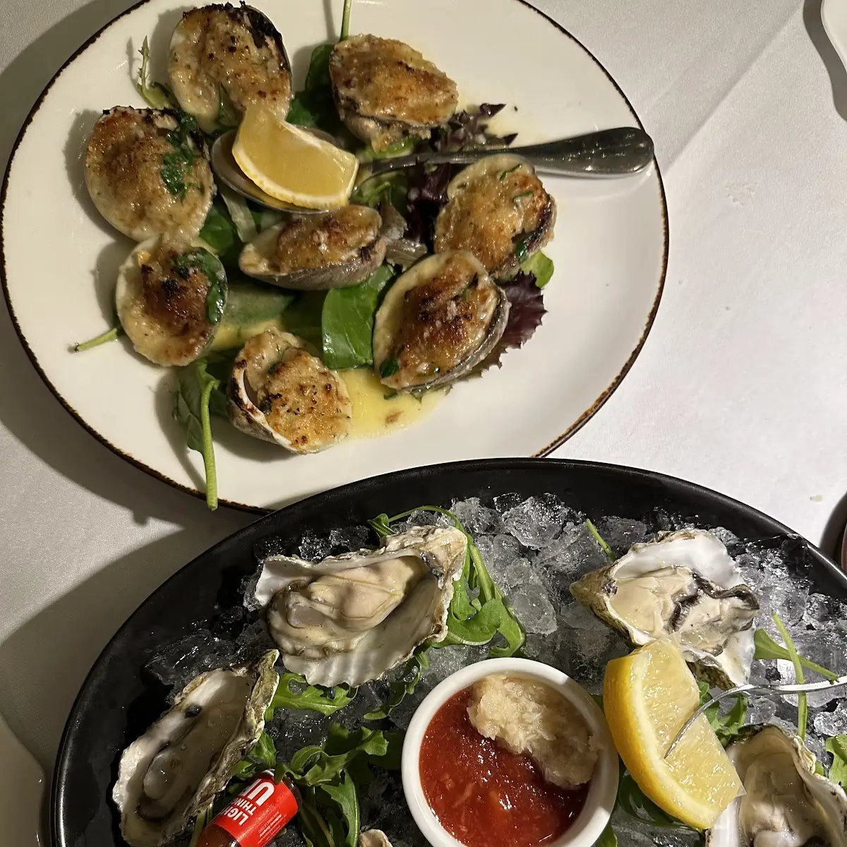 Raw Oysters