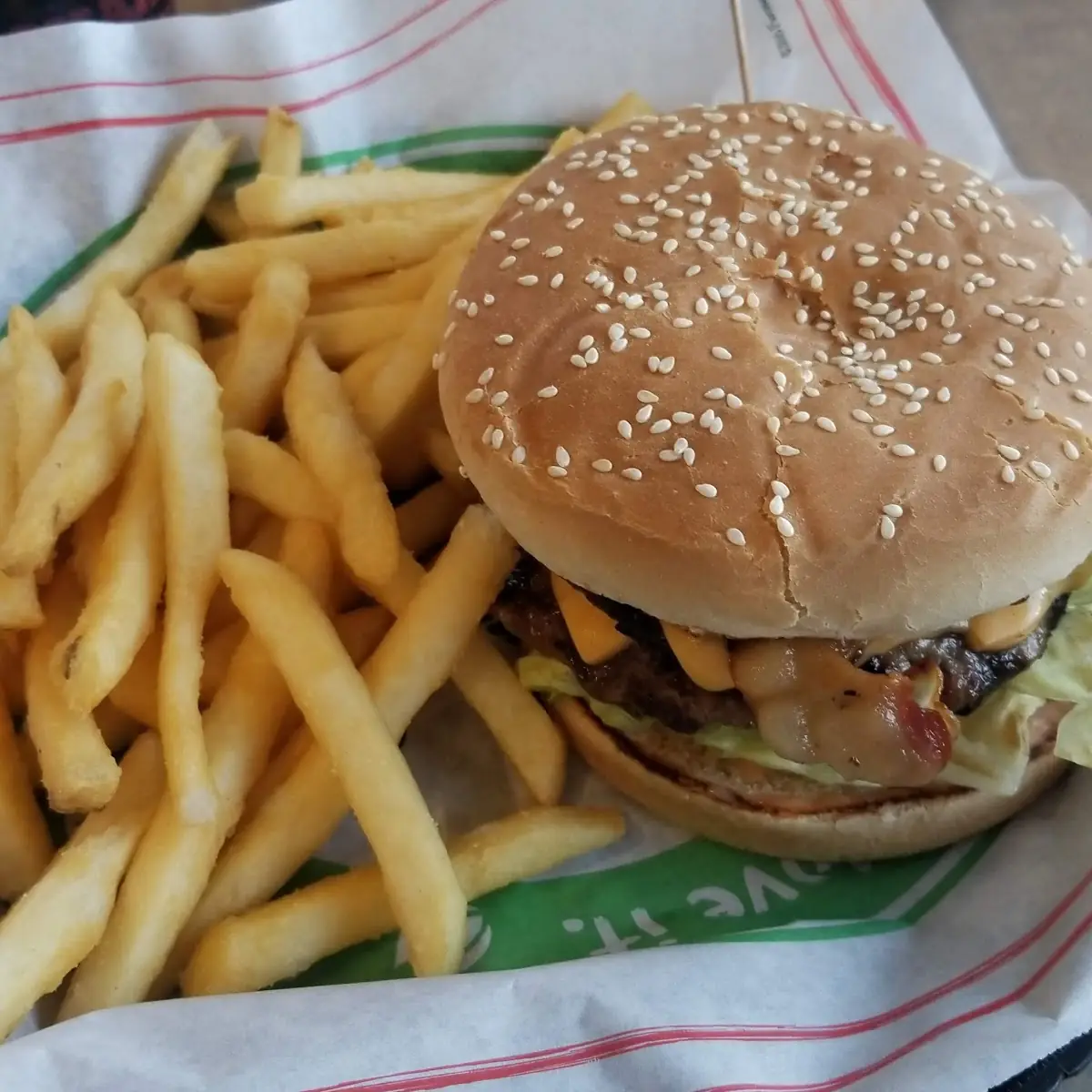 Bacon Cheeseburger Combo