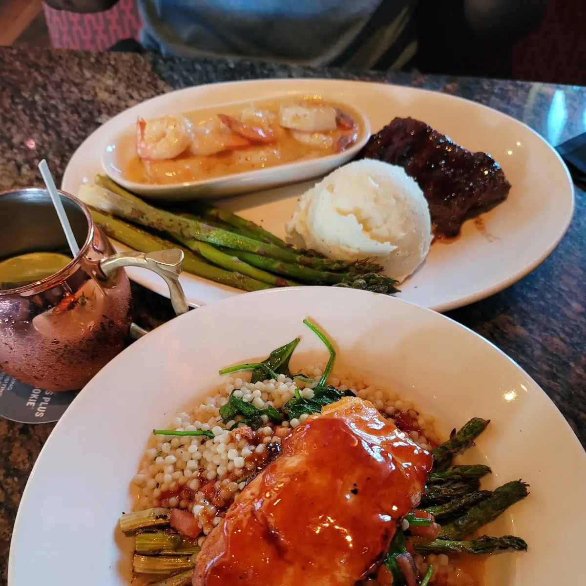 Enlightened Cherry Chipotle Glazed Salmon