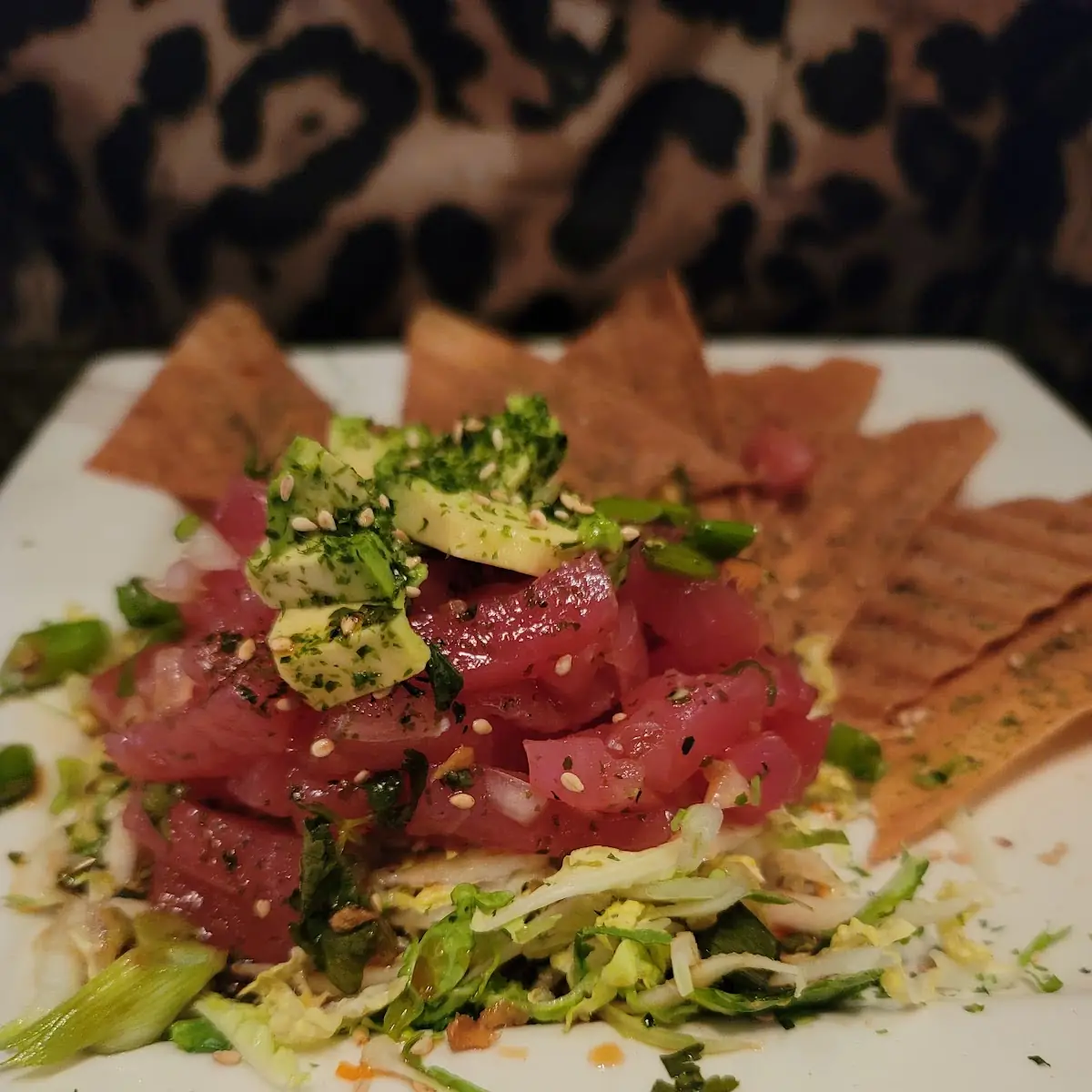 Enlightened Seared Ahi Salad