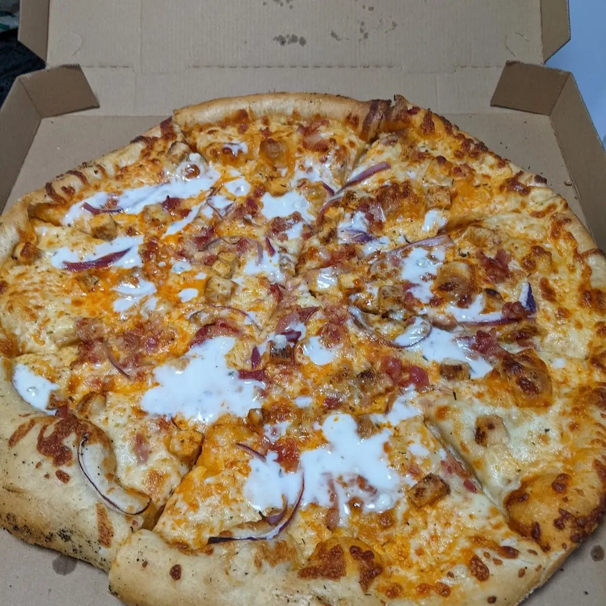 Buffalo Chicken Pizza