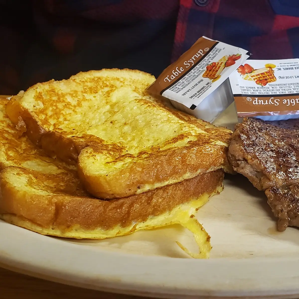 French Toast and Sausage