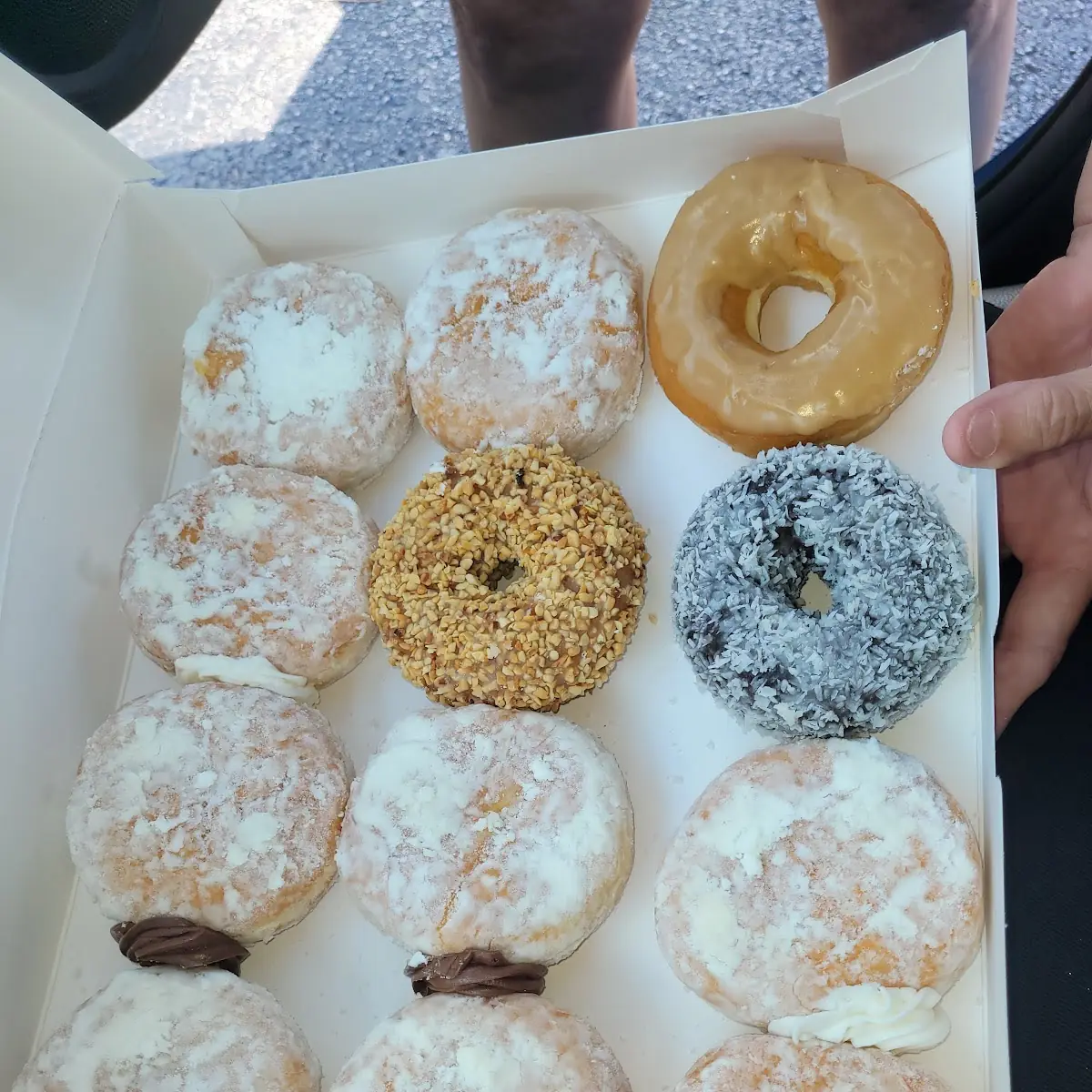 Chocolate Cream Donuts