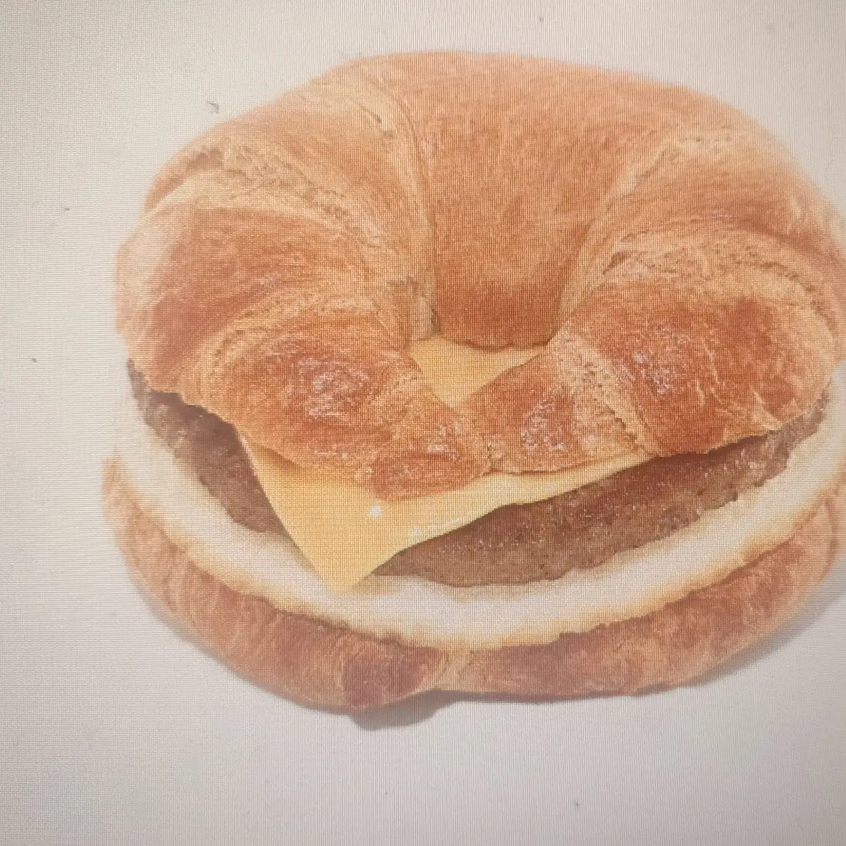 Sausage Egg and Cheese Croissant