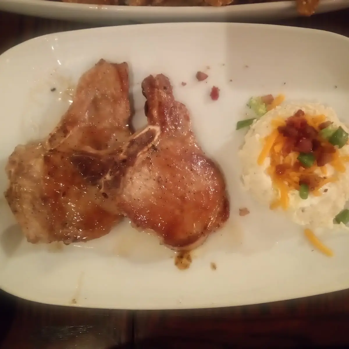 Cowboy Pork Chops