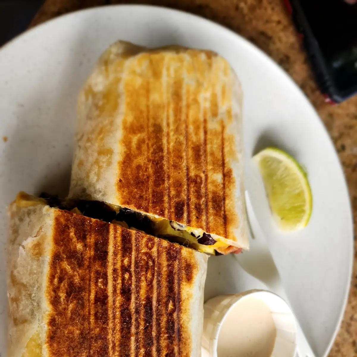 Breakfast Burrito Melt