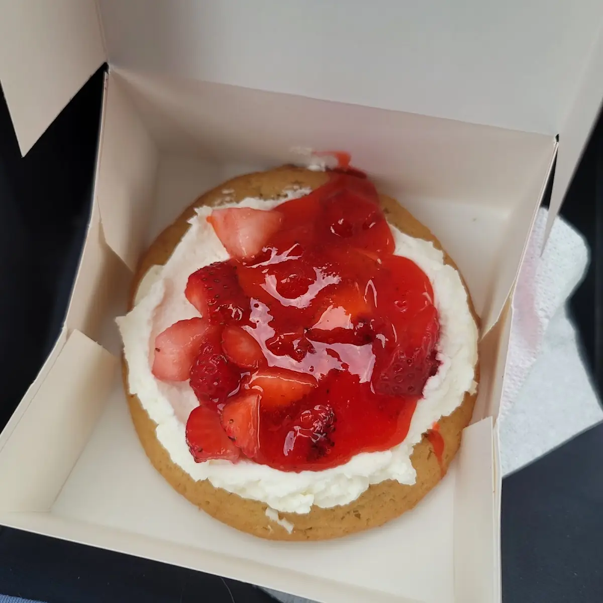 Strawberry Shortcake Cookie
