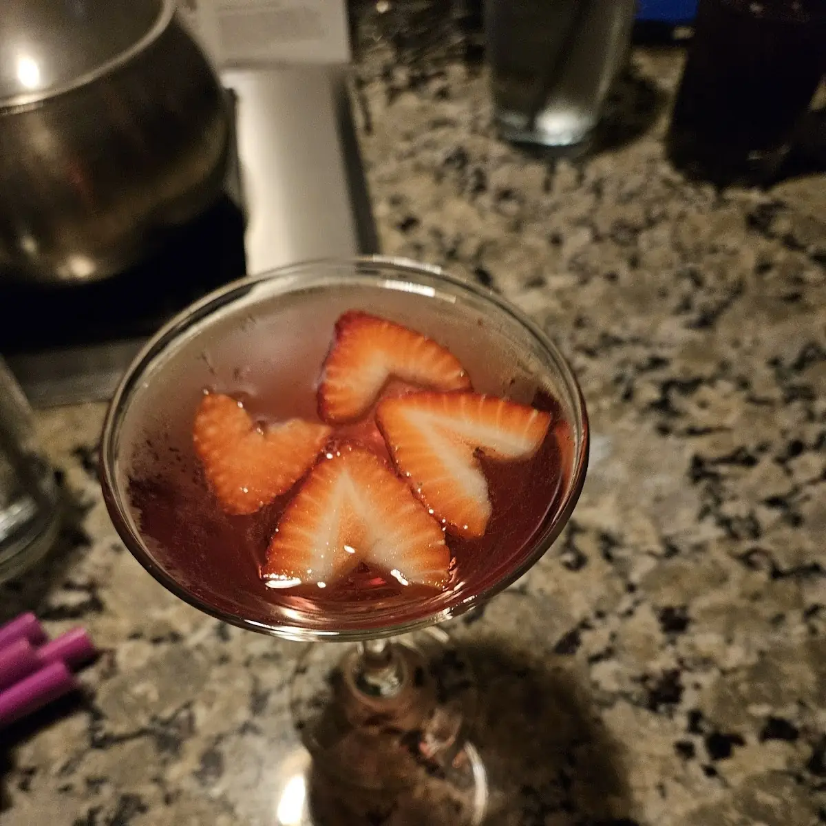 Strawberry Blonde Martini