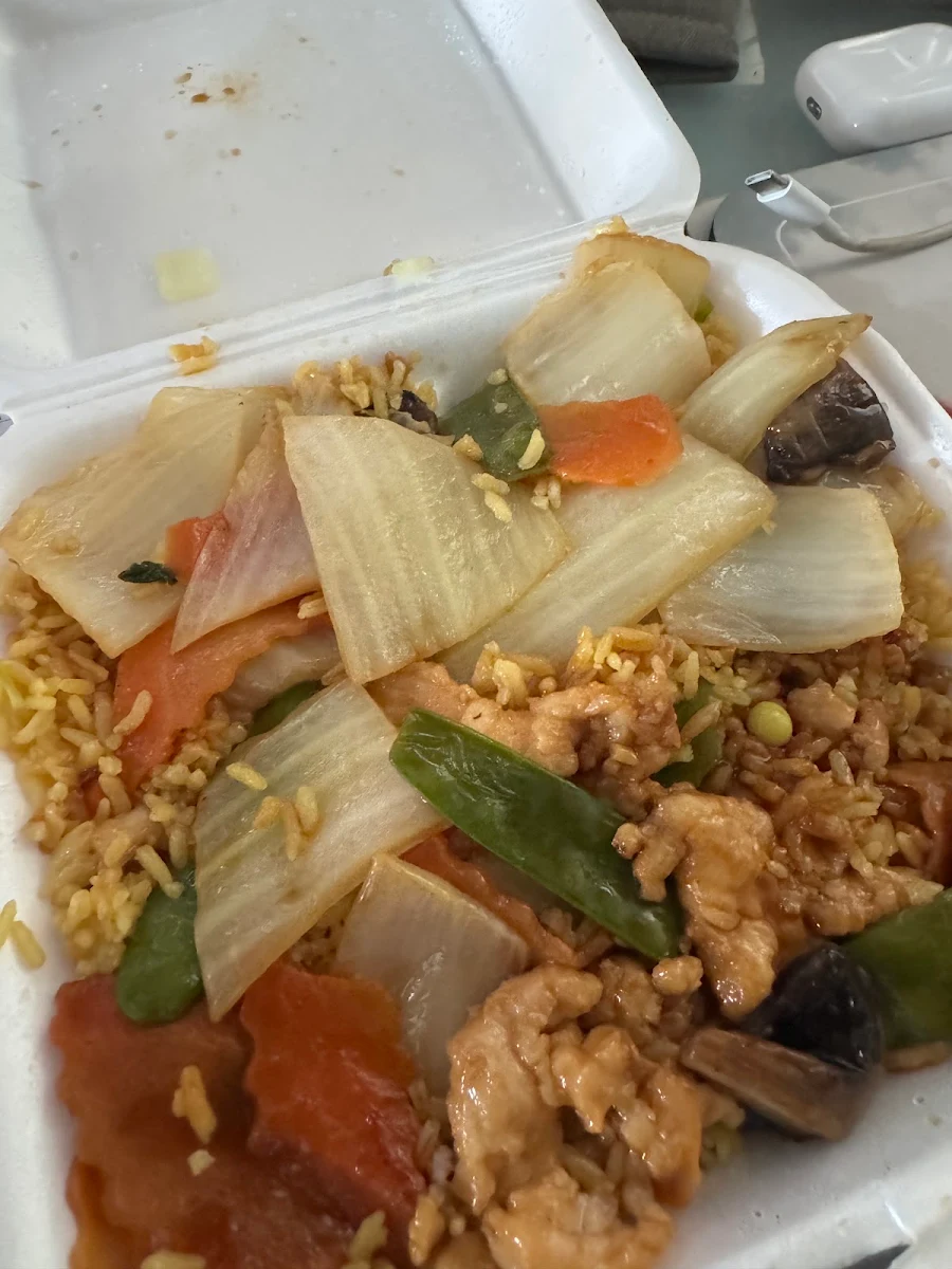 Chicken with Mixed Vegetables