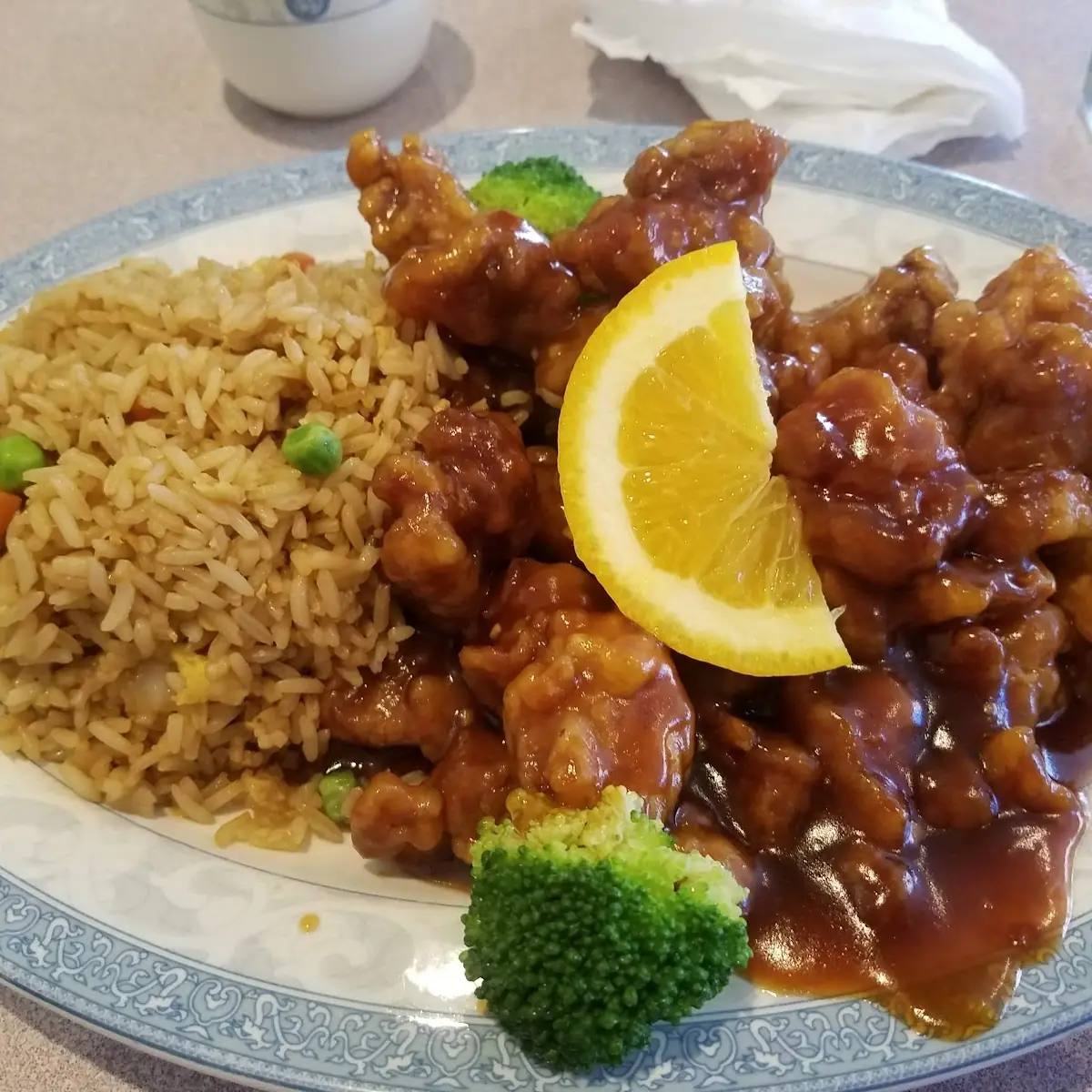 Orange Chicken Fried Rice