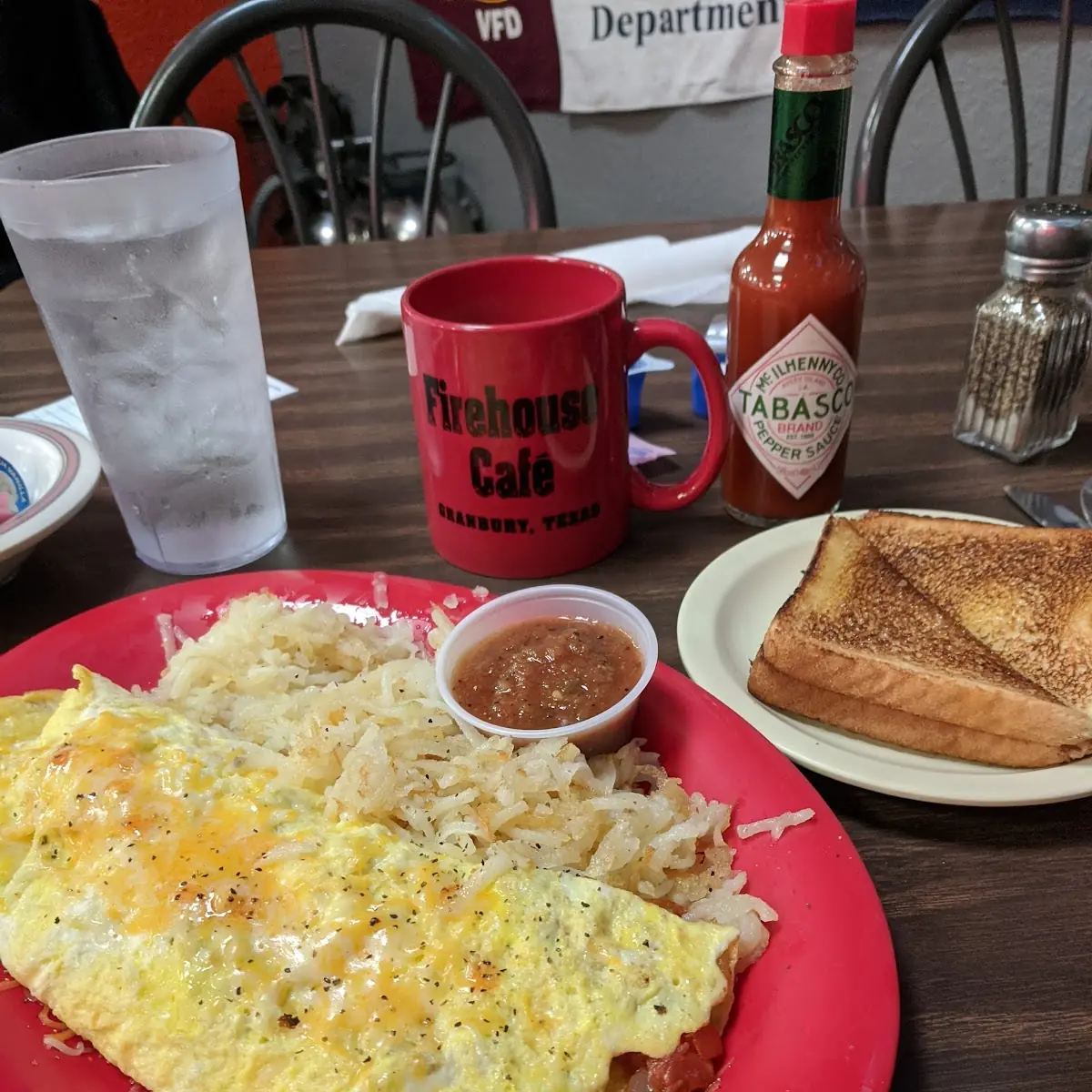 Firehouse Loaded Omelette