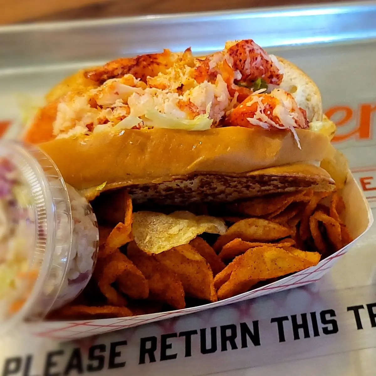 Lobster Roll and Lobster Bisque