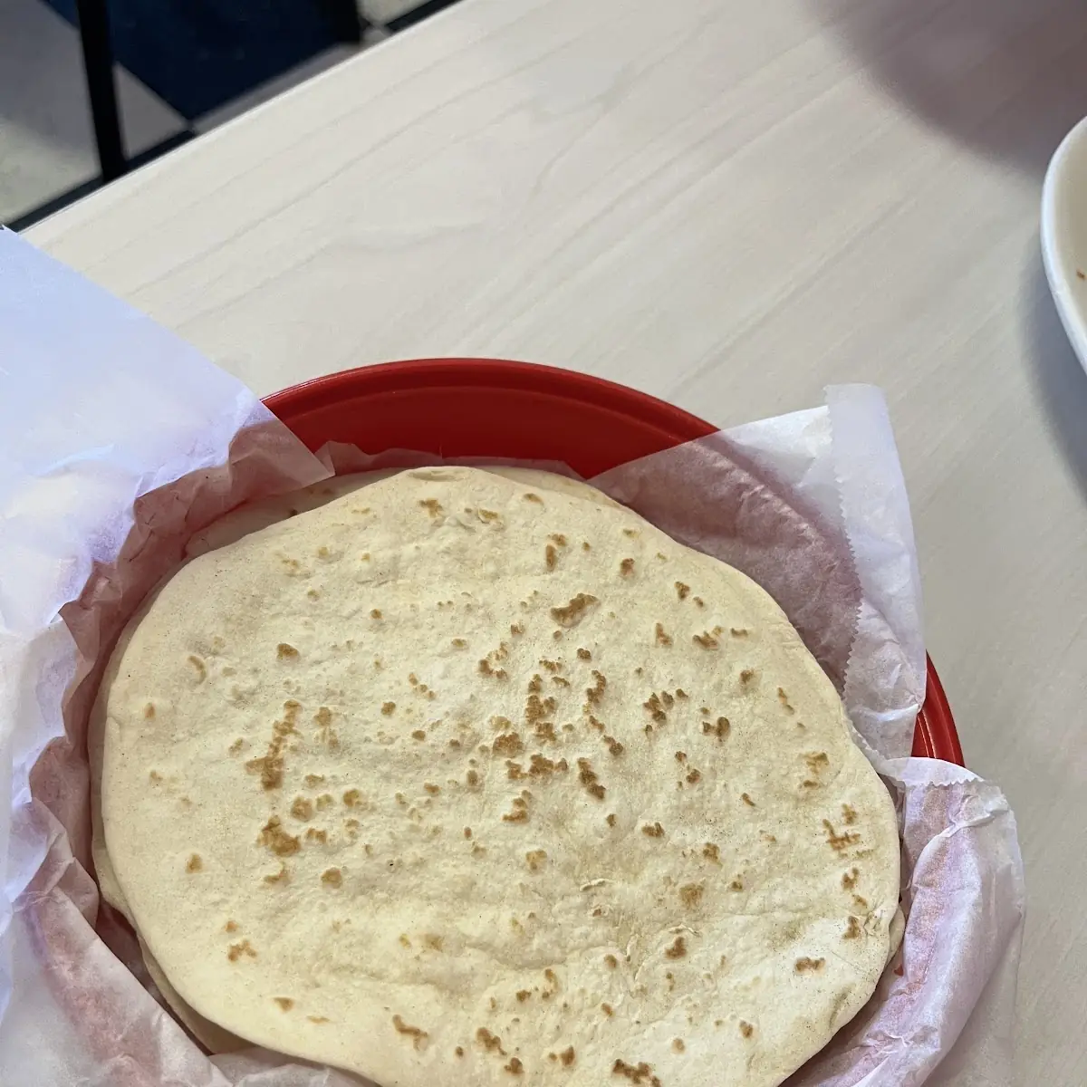 Large Flour Tortilla Filled