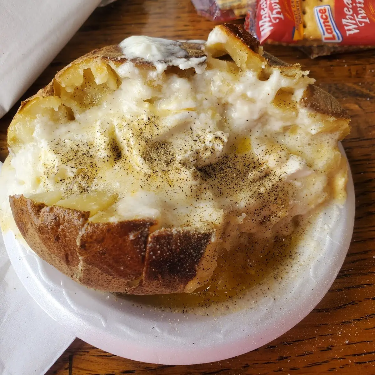 Soup & Baked Potato Combo