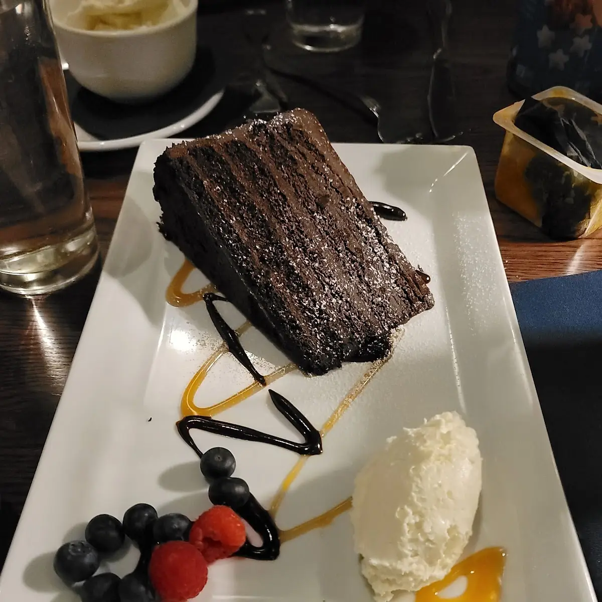 Chocolate Cake Slice