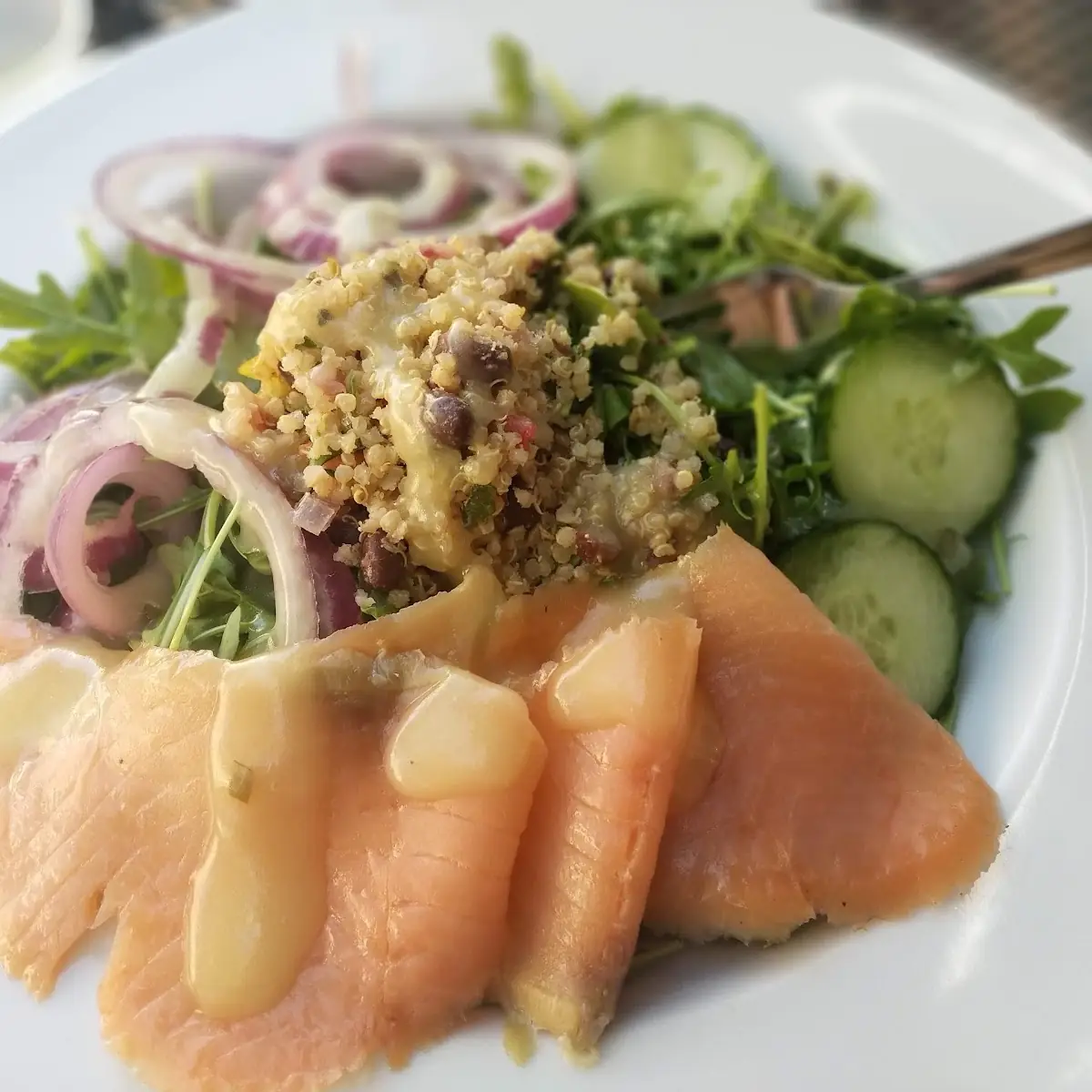 Quinoa Salad Lox