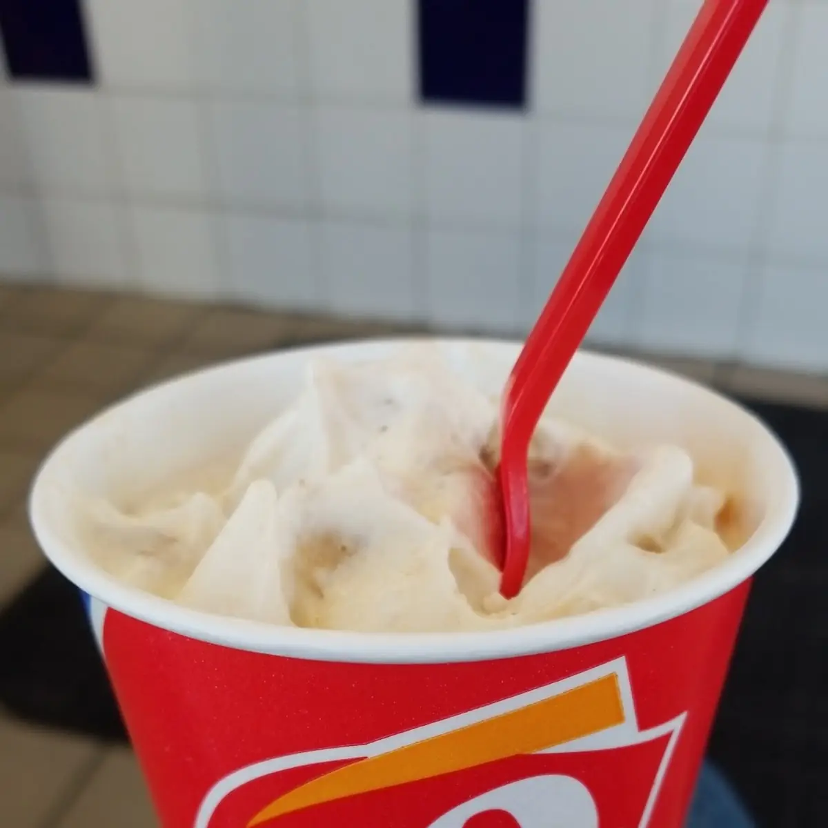Small Peanut Butter Cookie Dough Blizzard