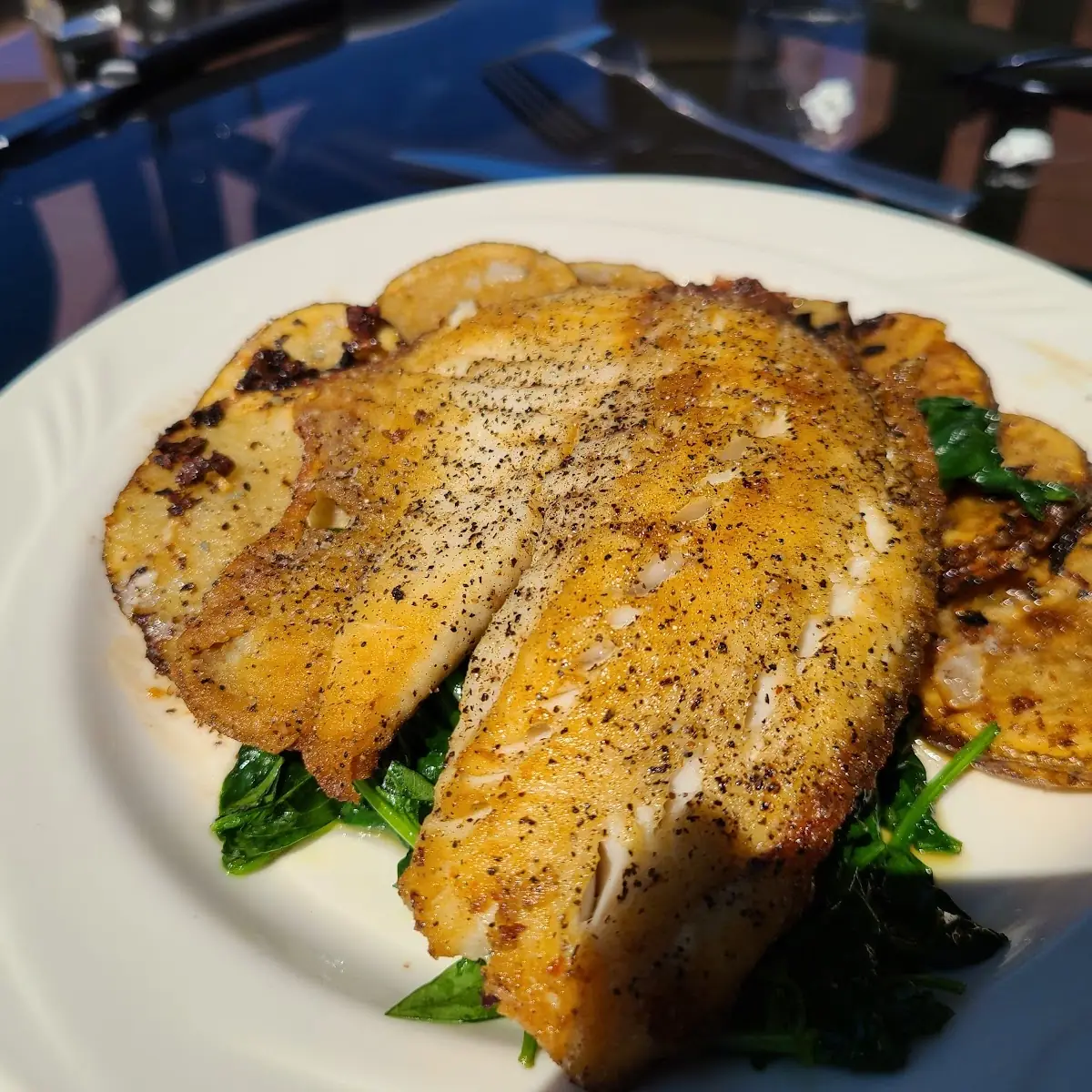 Pan Seared Whitefish