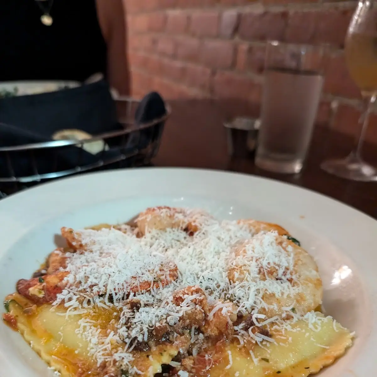 Goat Cheese Ravioli