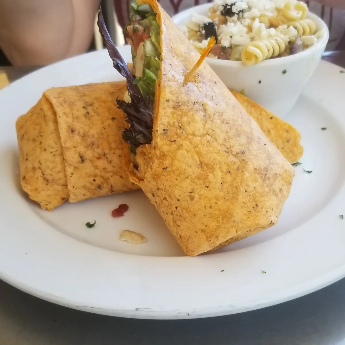 Greek Chicken Wrap