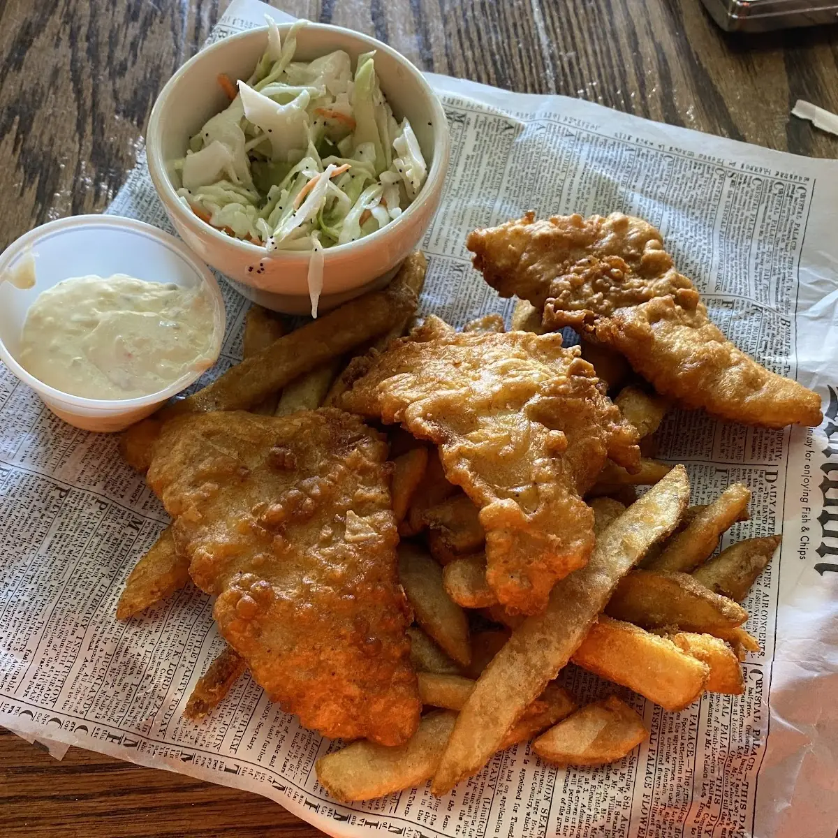 Beer-Battered Fish & Chips