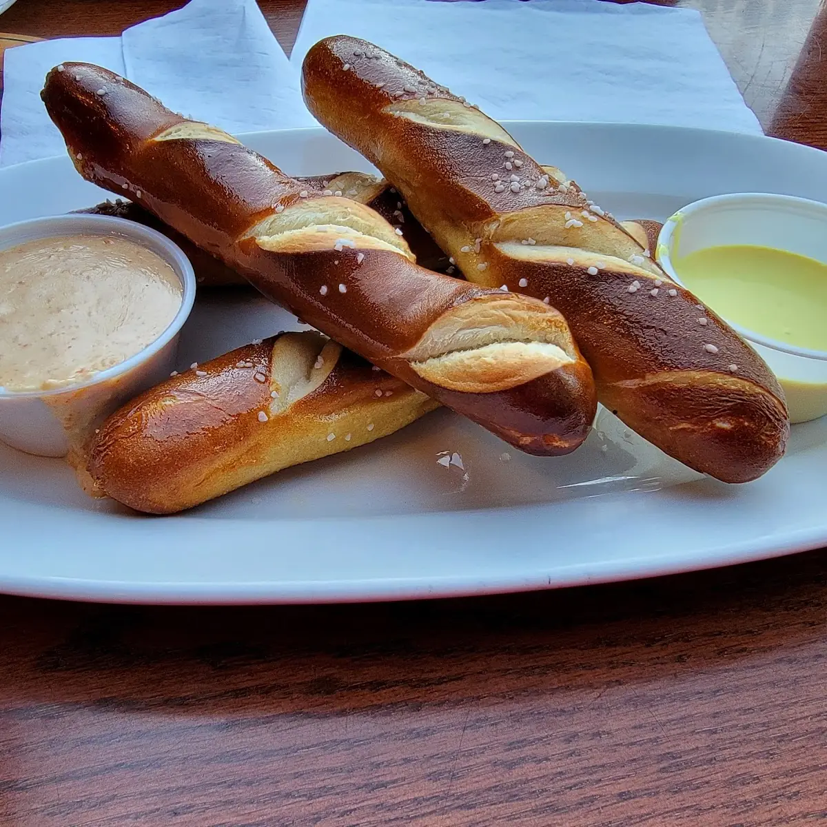 Butter-Baked Pretzel Sticks