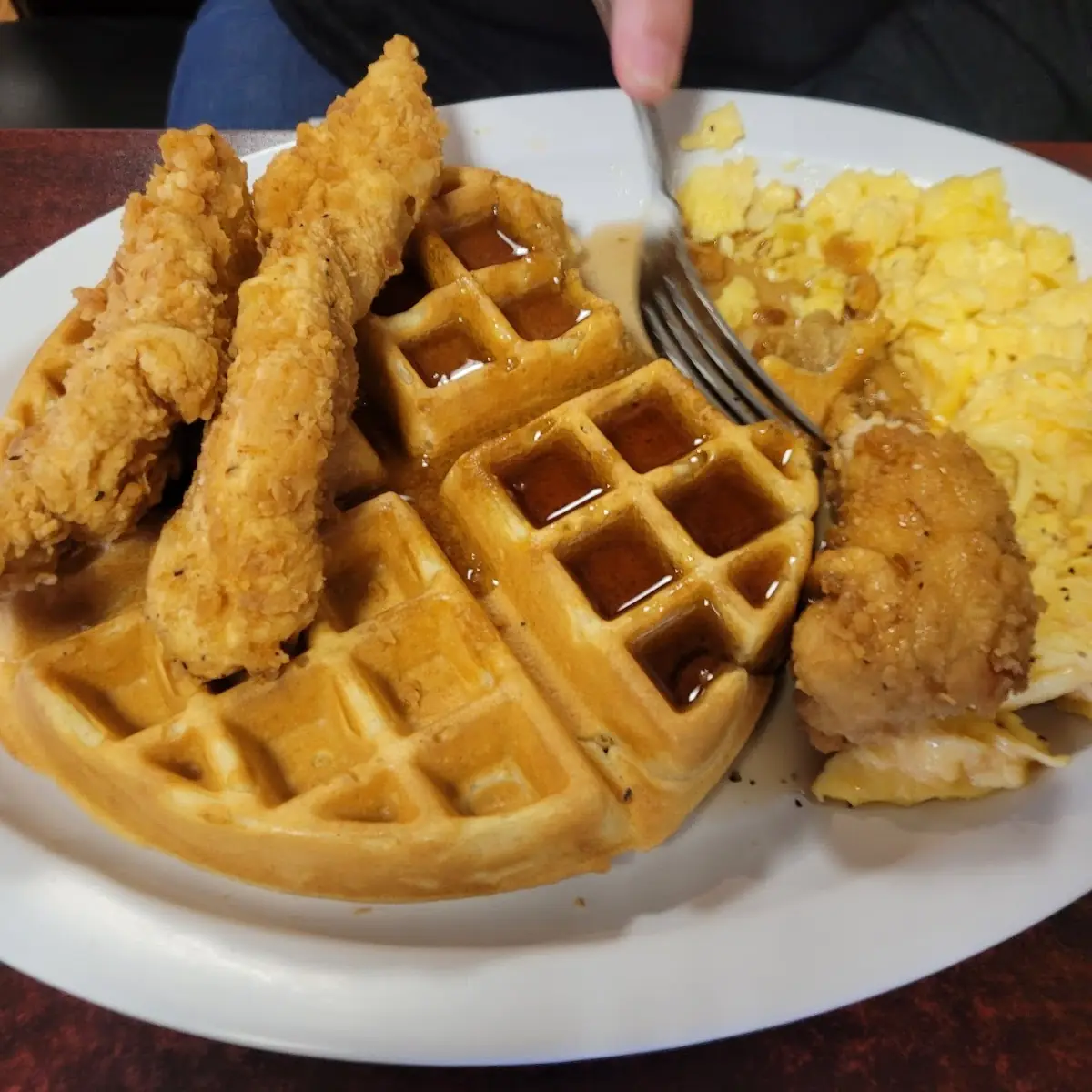 Chicken and Waffles