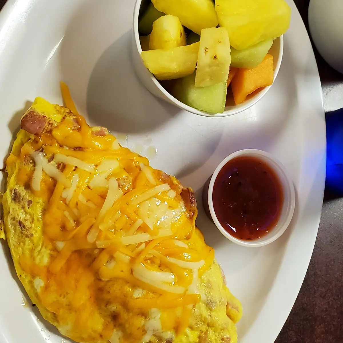 Ham and Cheese Omelette