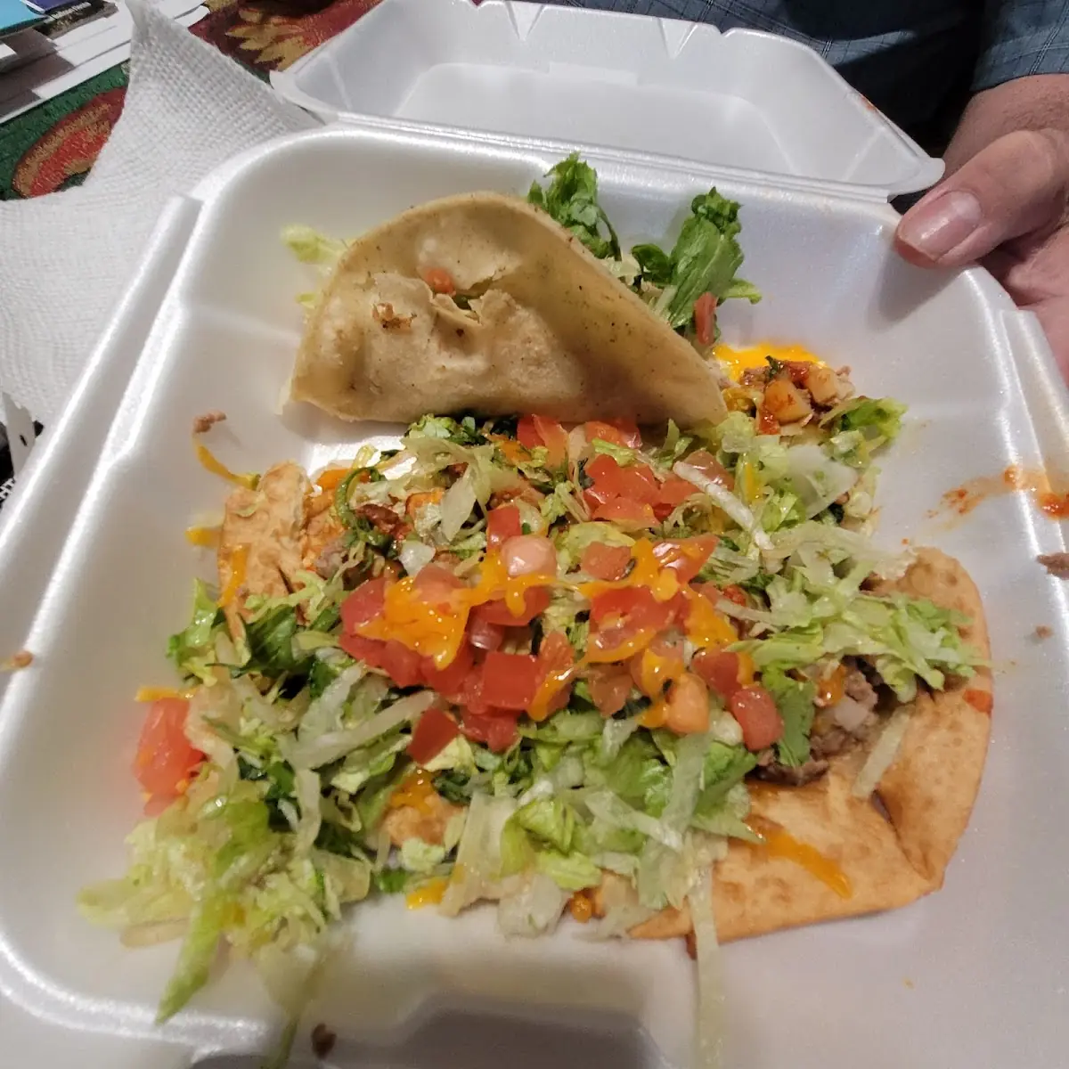 Indian Taco Plate
