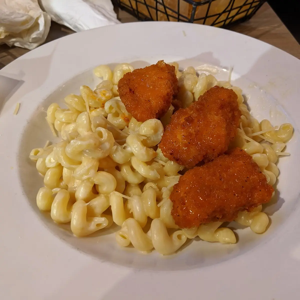 Buffalo Chicken Mac N Cheese