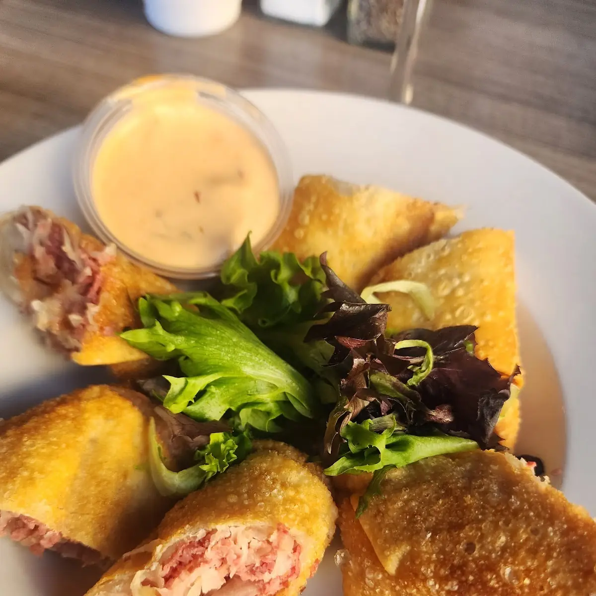 Reuben Egg Rolls