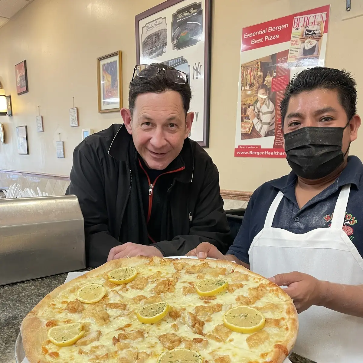 Chicken Francese Pizza