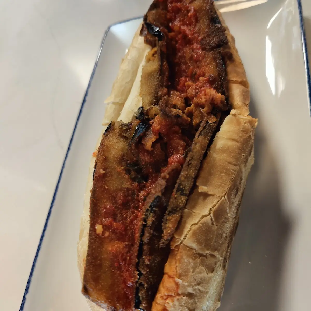 Eggplant Parmigiana Sub