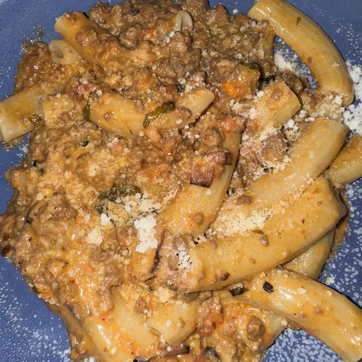 Rigatoni Bolognese