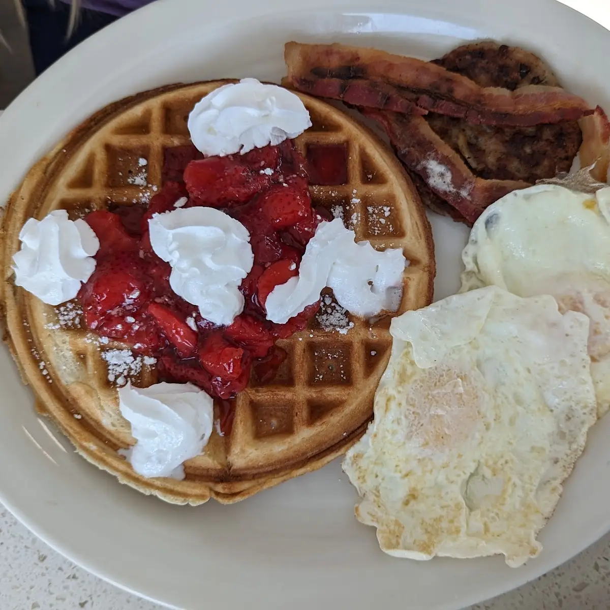 Belgian Waffle Plate