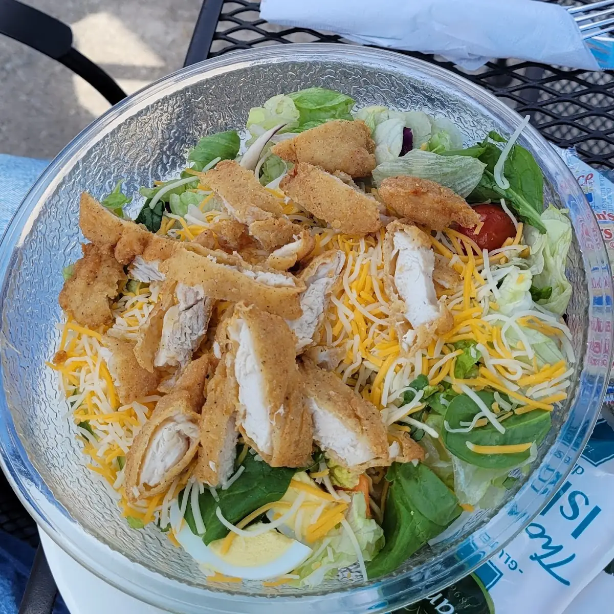Crispy Chicken Salad