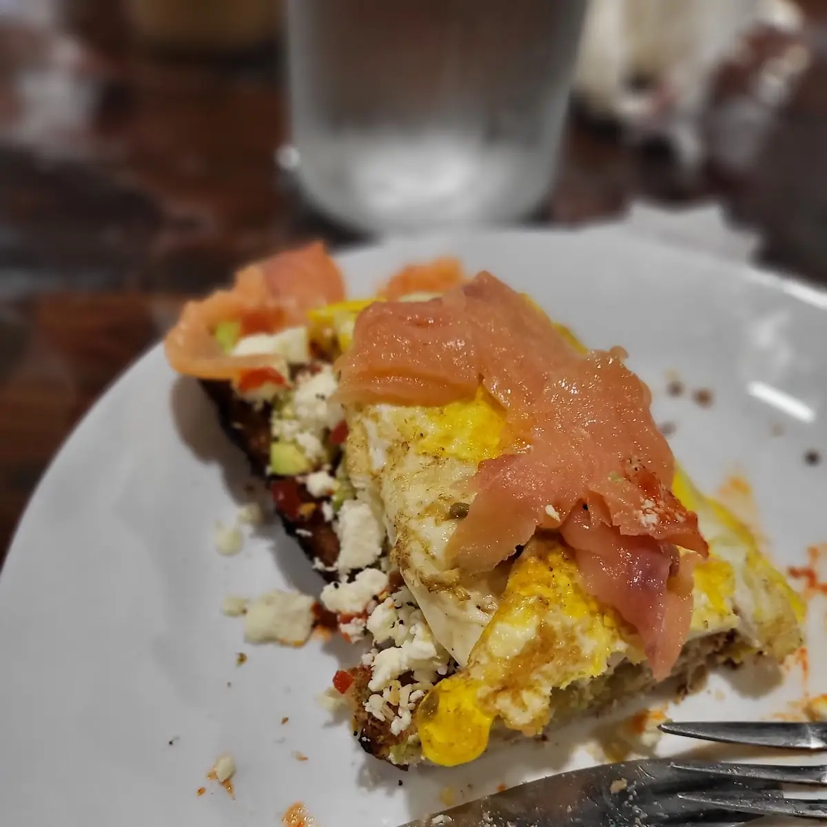 Avocado Toast with Lox Added on Outstanding
