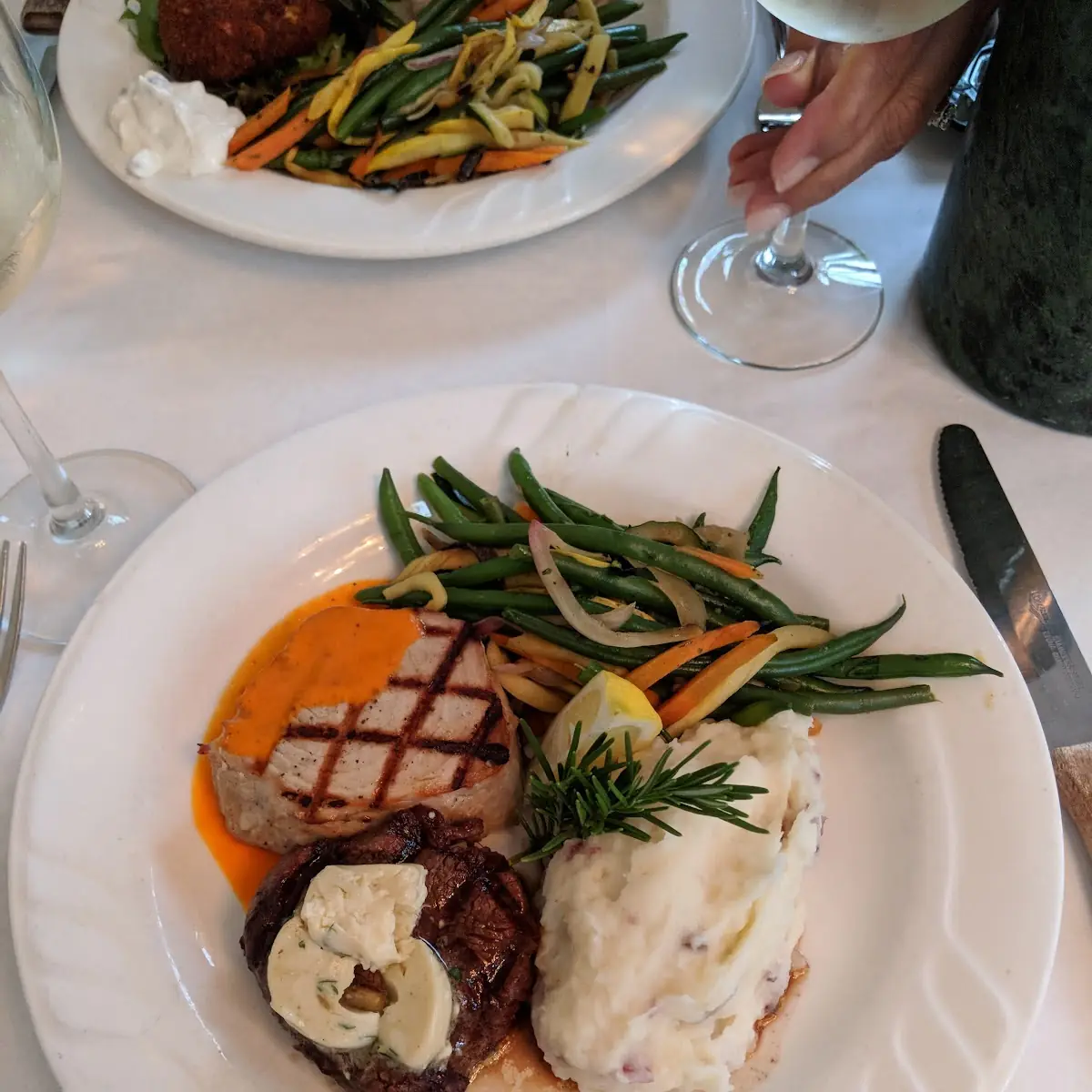 Mixed Grill Tuna and Filet Mignon
