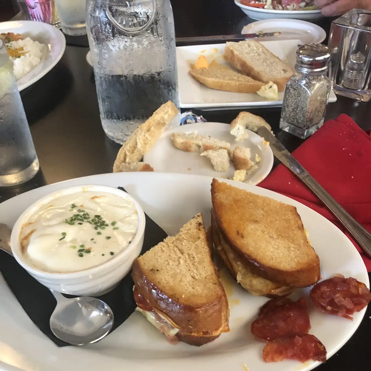 Grilled Cheese and Tomato Soup