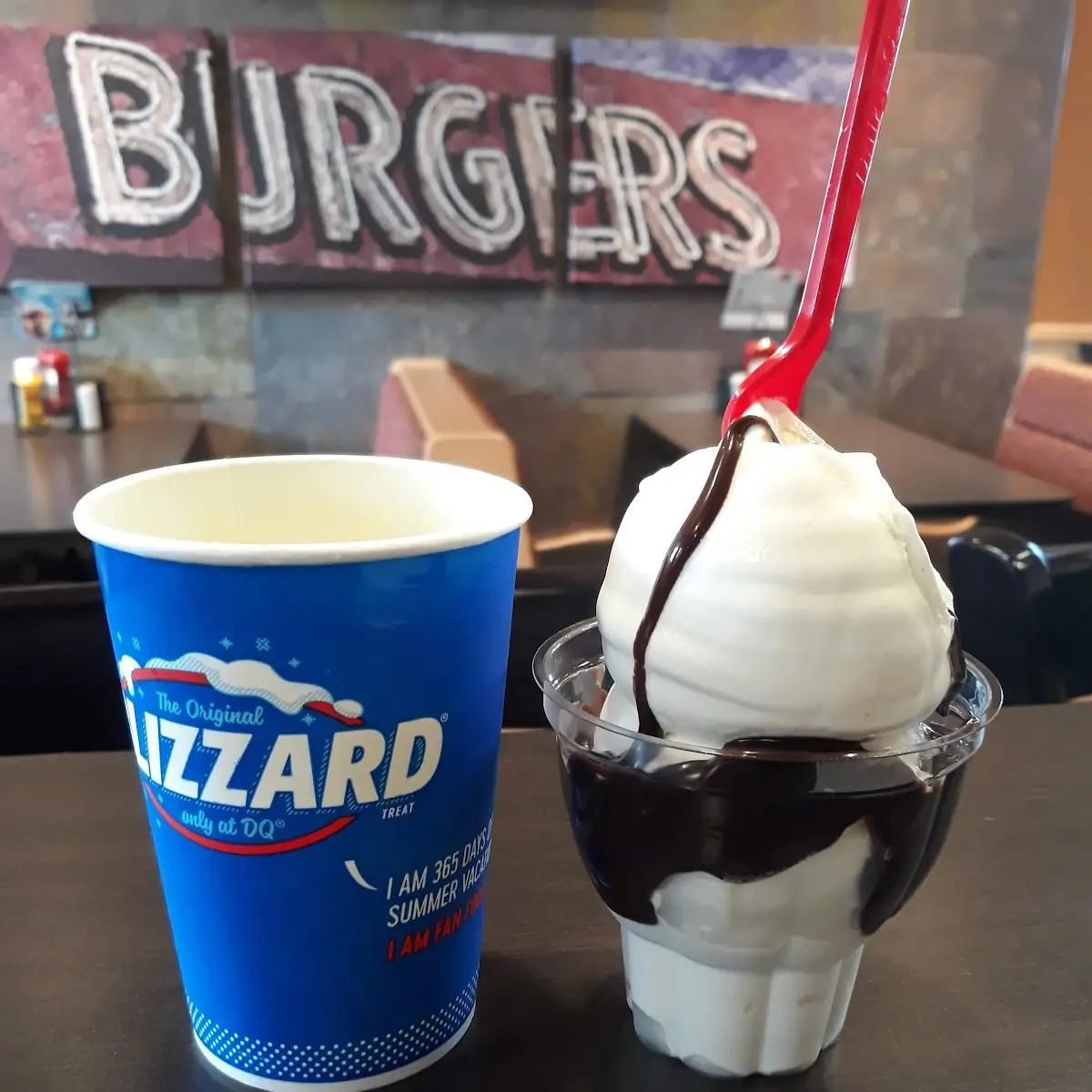 Large Hot Fudge Sundae