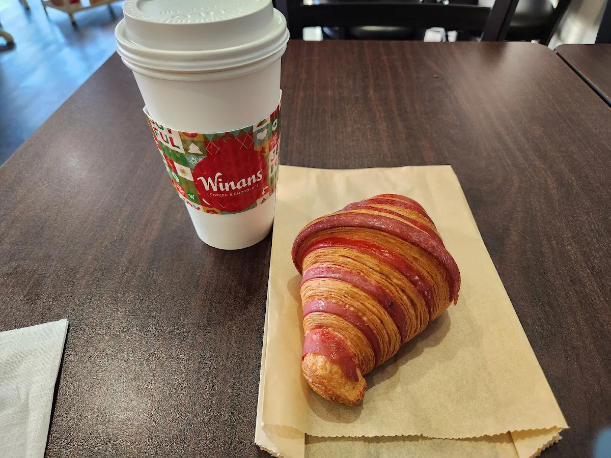 Raspberry Croissant