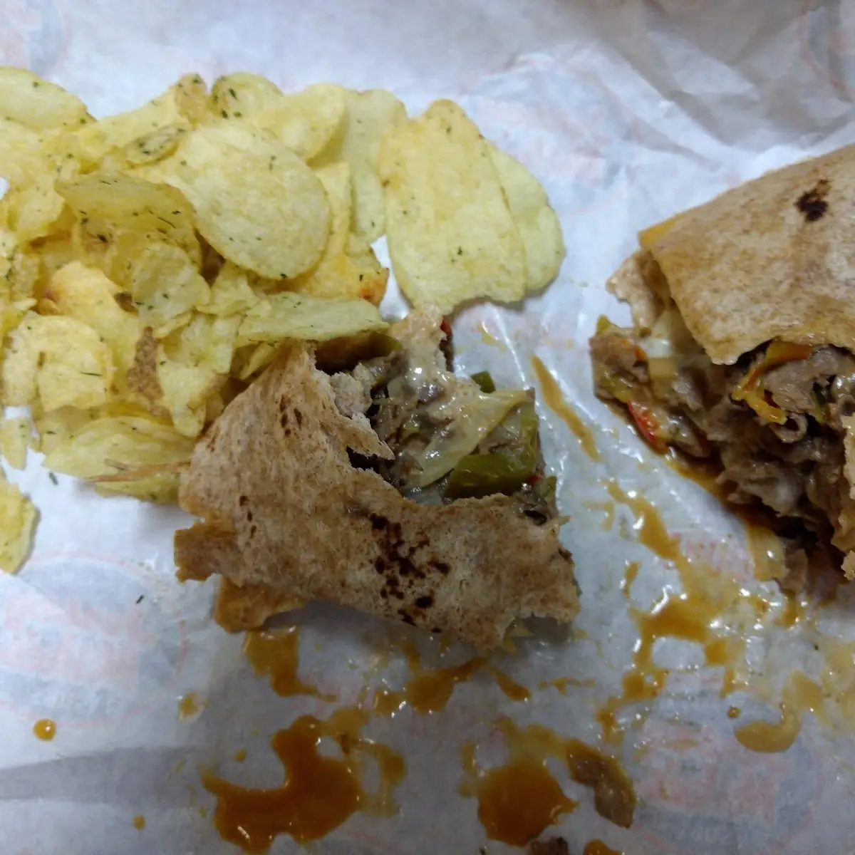 Steak and Cheese Wrap