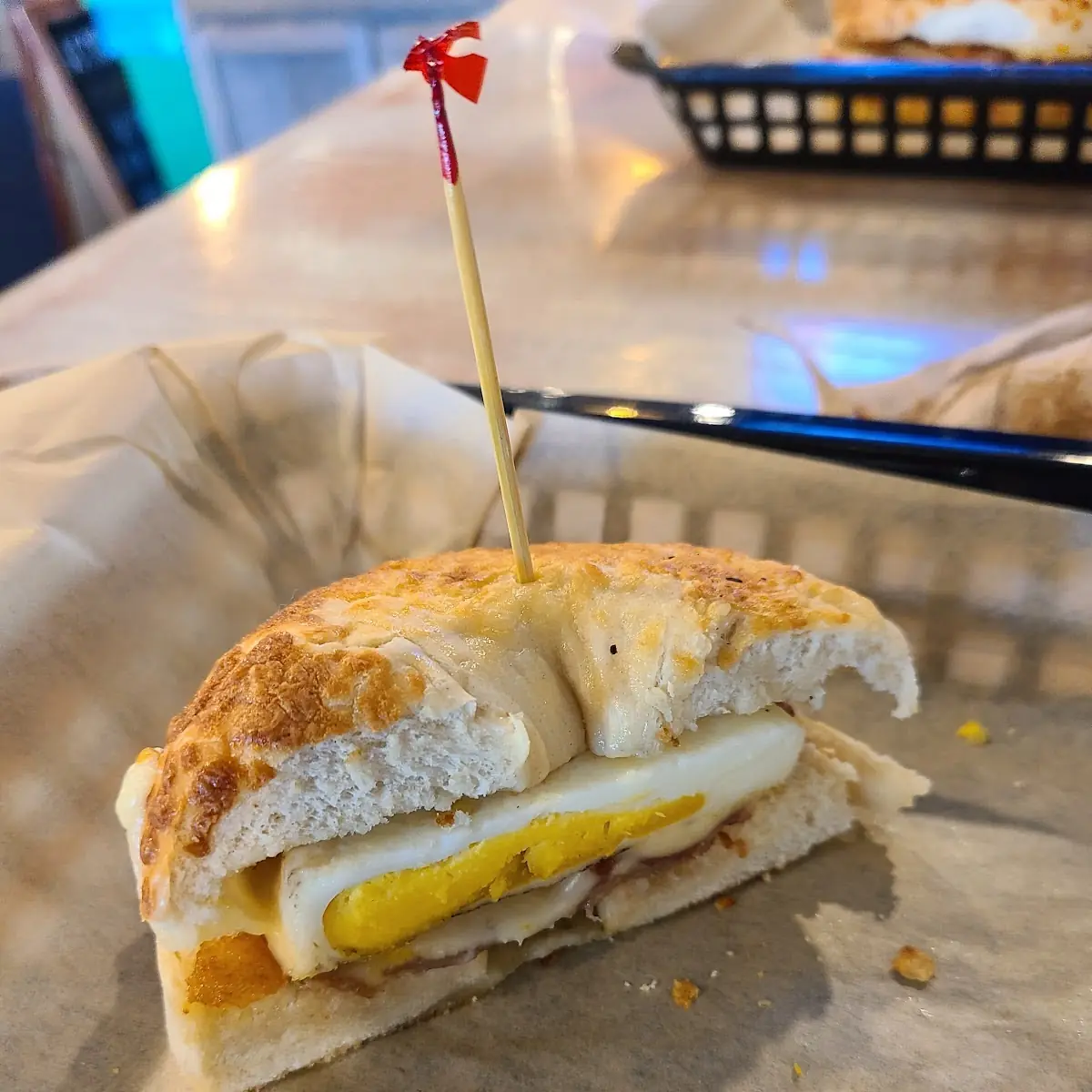 Bacon Egg Cheese Bagel