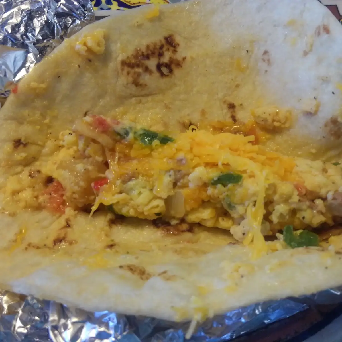 Bean and Cheese Burrito