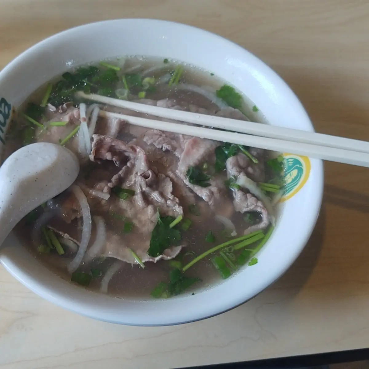 Beef Pho with Bean Sprouts